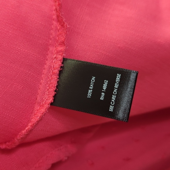 Torrid Barbiecore Faux Wrap Swiss Dot Midi Dress Honeysuckle Pink 2X - Picture 11 of 14